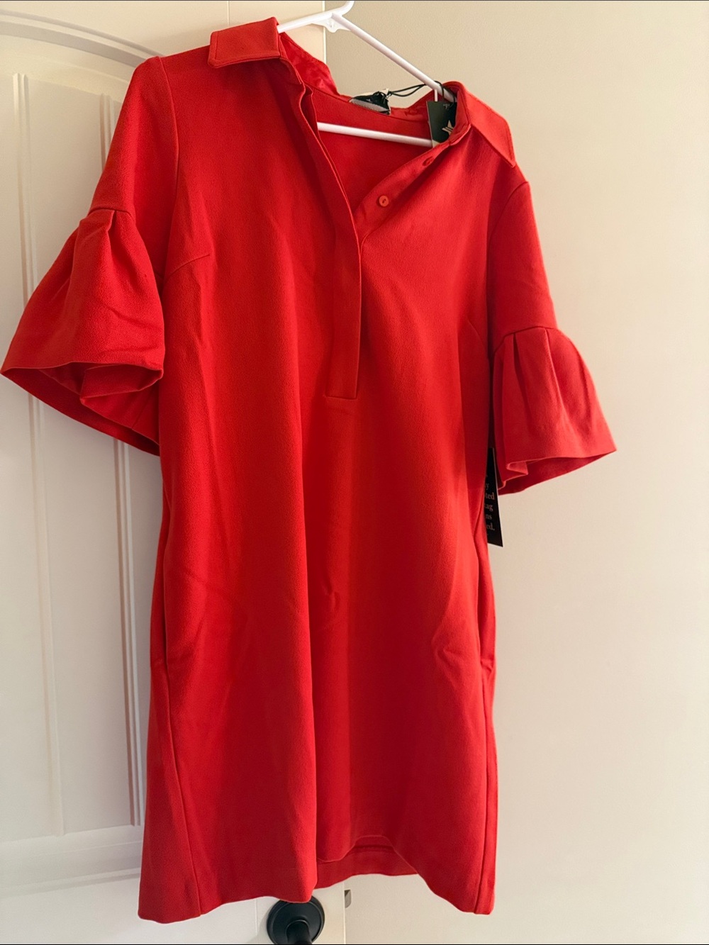 Tuckernuck Ruffled Sleeve Shift Dress